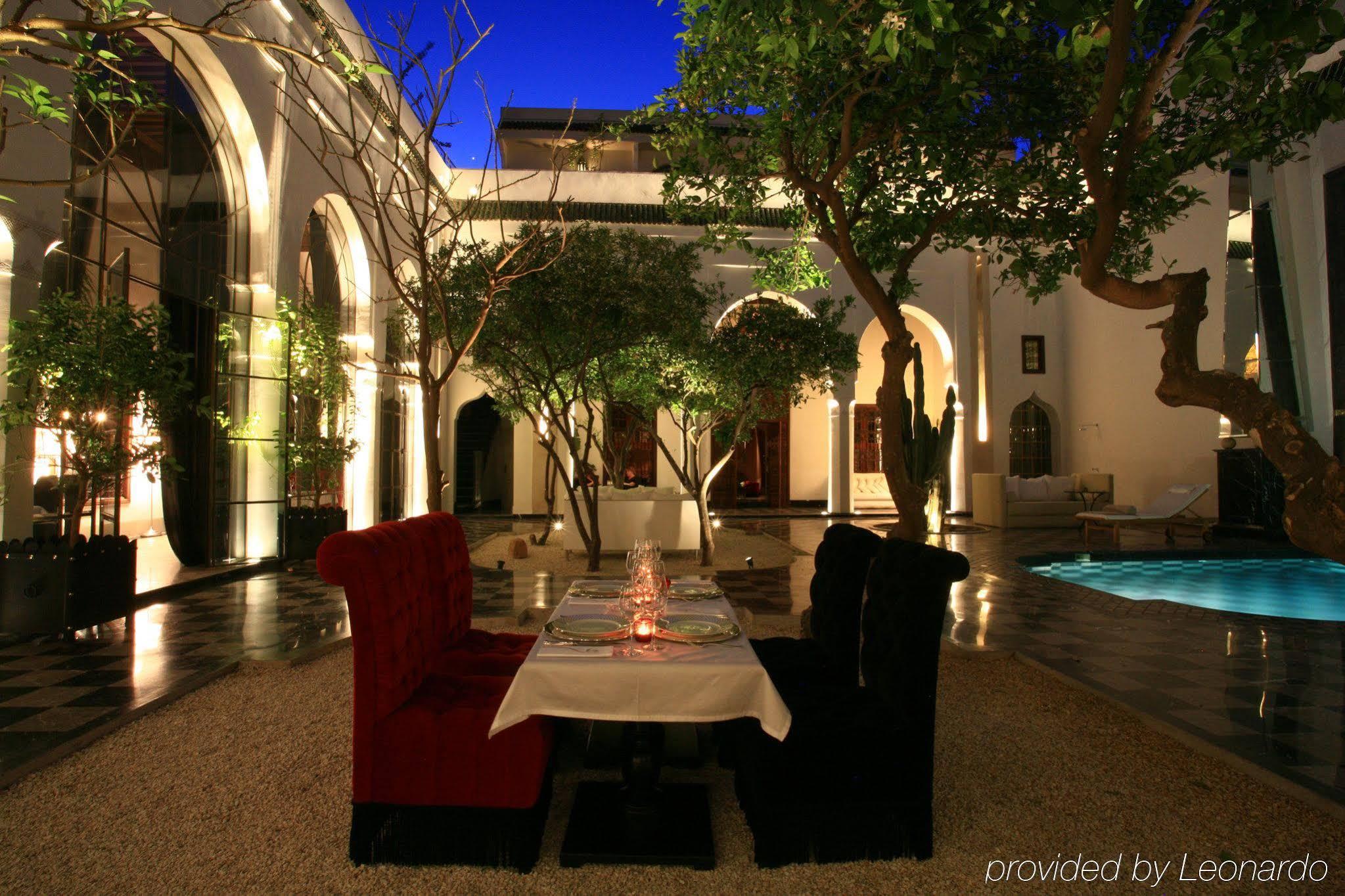 Riad Lotus Privilege مراكش المطعم الصورة